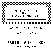 Meteor Run